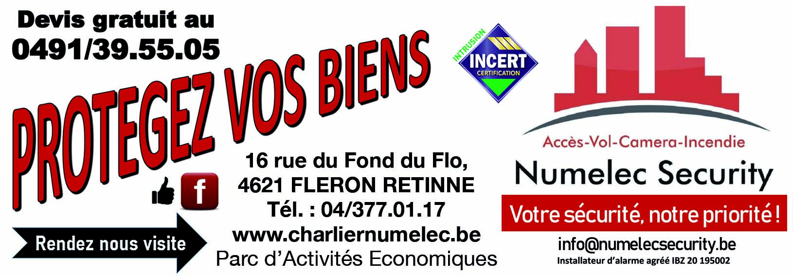 Ets Charlier Numelec Sa