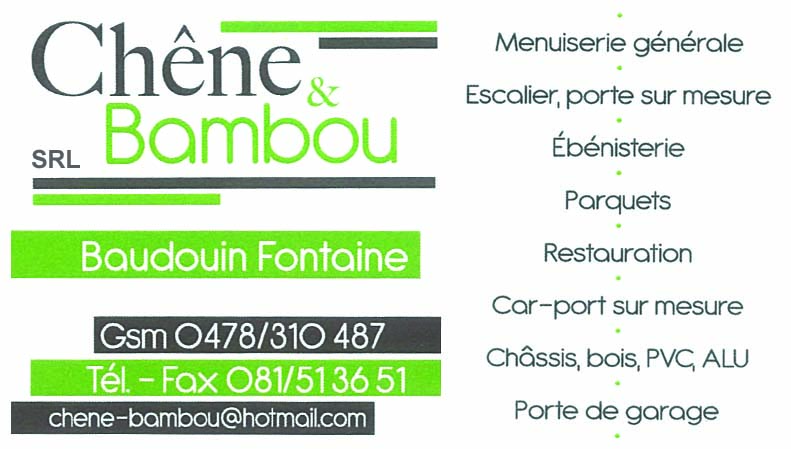 Chêne & Bambou