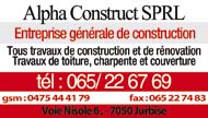 Alpha Construct Sprl