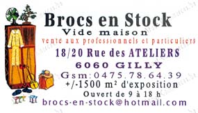 Brocs en Stock