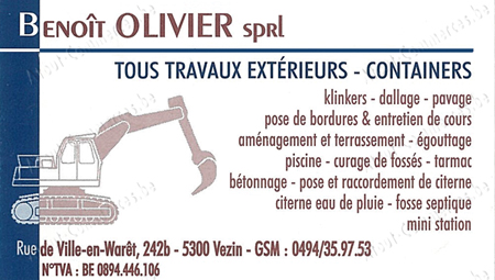 Olivier Benoit Sprl