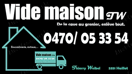 Vide maison TW