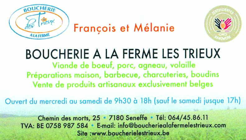 Boucherie à la Ferme les Trieux 