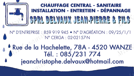 Delvaux J-P & Fils Sprl