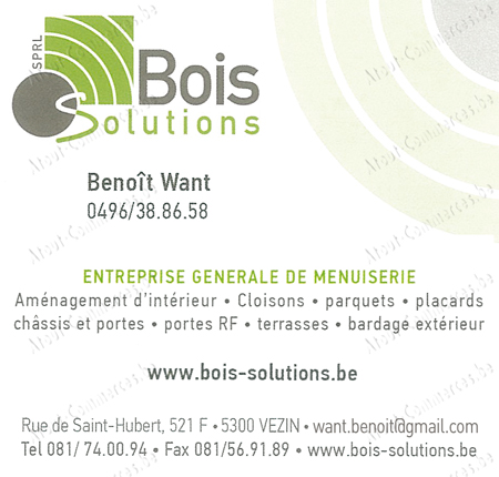 Bois Solutions Sprl