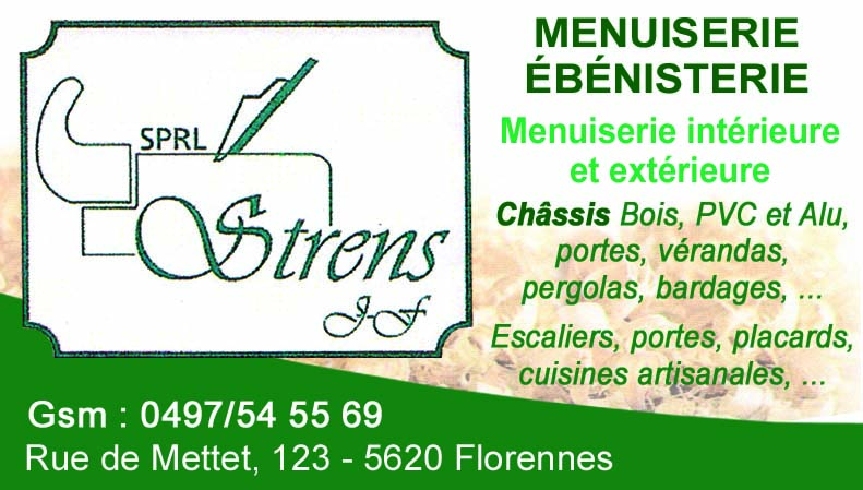 Menuiserie Strens Sprl