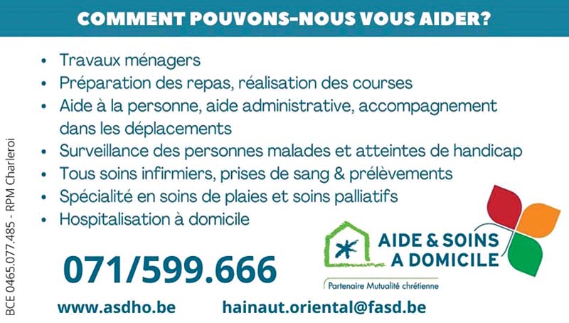 Aide & Soins à Domicile Asbl 