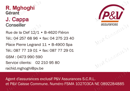 Bureau d´Assurance Mghoghi Sprl