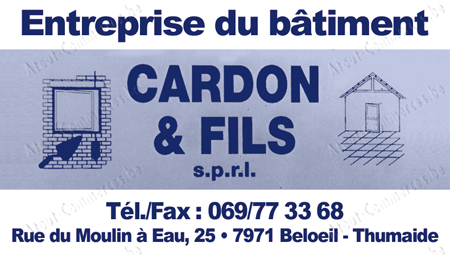 Cardon & Fils Sprl