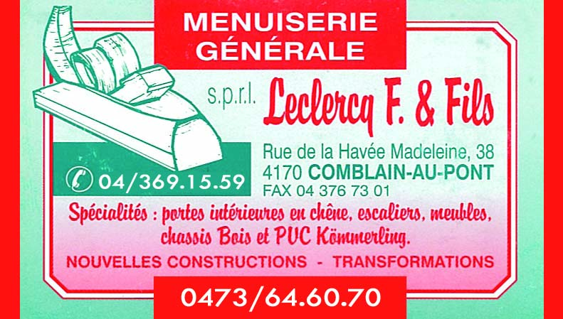 Leclercq & Fils Sprl