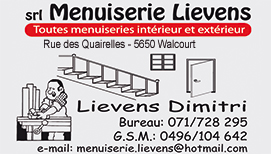 Menuiserie Lievens Srl