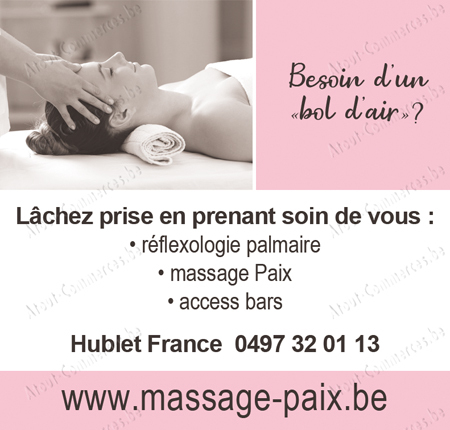 Hublet France - Massage Paix