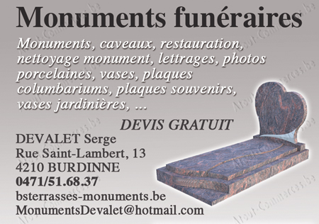 Monuments Funéraires Devalet
