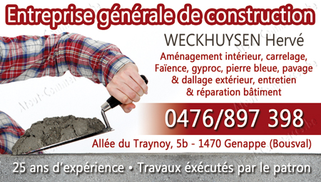 Weckhuysen Hervé Sprl