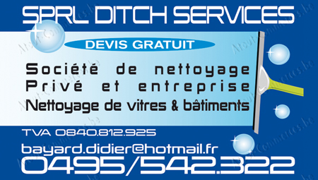 Ditch Services Sprl