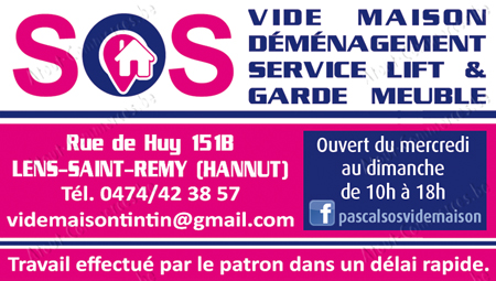 SOS vide maison