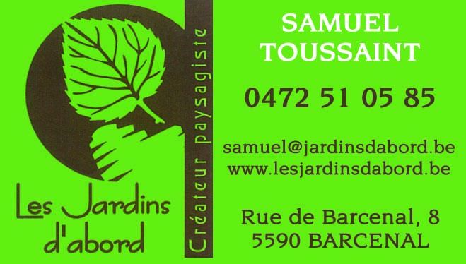 Les Jardins d´abord - Toussaint Samuel 