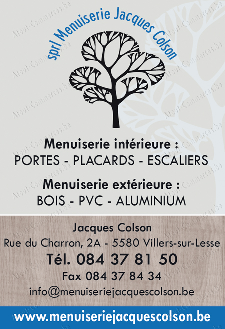 Menuiserie Jacques Colson Sprl