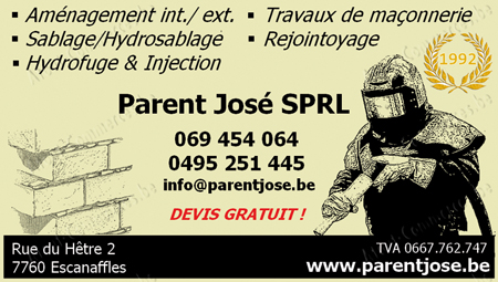 Parent José Sprl