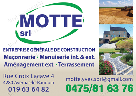 Entreprise Motte Yves SRL