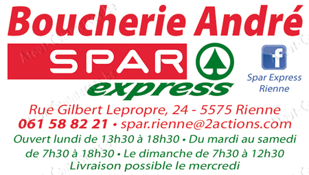 Spar Express Rienne - Boucherie André