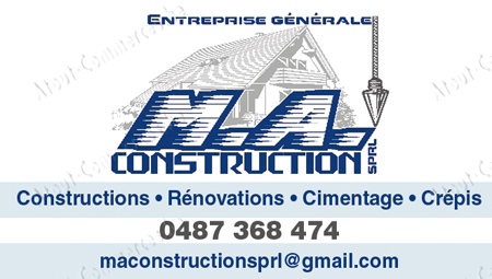 M.A. Construction Sprl