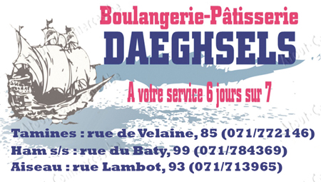 Boulangerie-Pâtisserie Daeghsels Tamines
