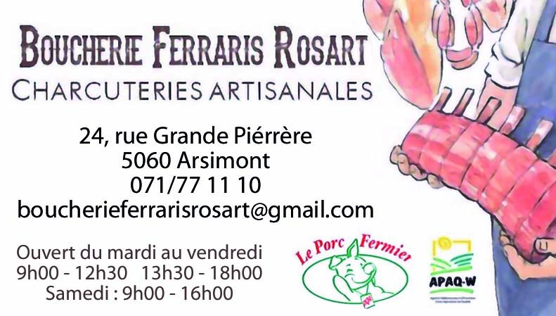 Boucherie - Charcuterie Ferraris Rosart