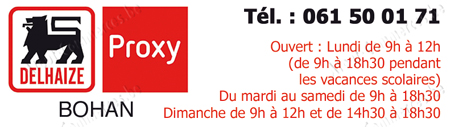 Proxy Delhaize Bohan