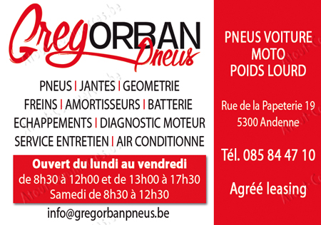 Greg Orban Pneus Sprl