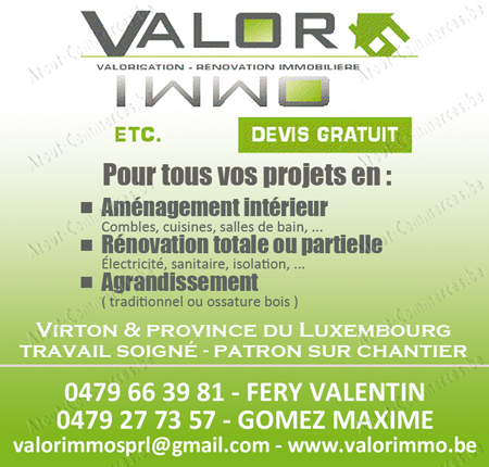 Valor Immo Sprl