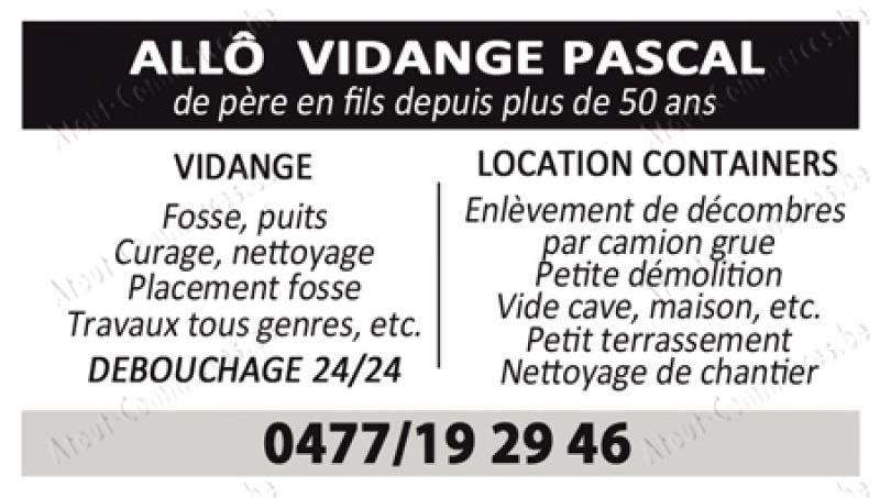 Allô Vidange Pascal