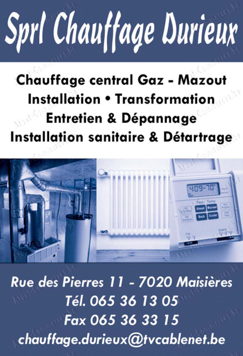 Chauffage Durieux Sprl