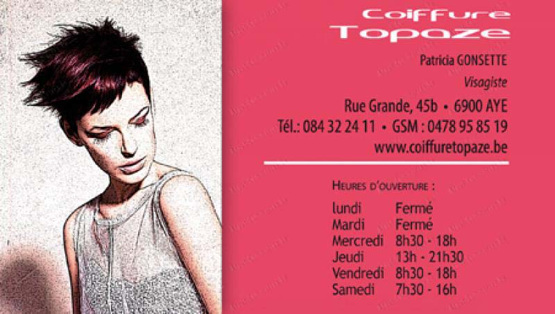 Coiffure Topaze
