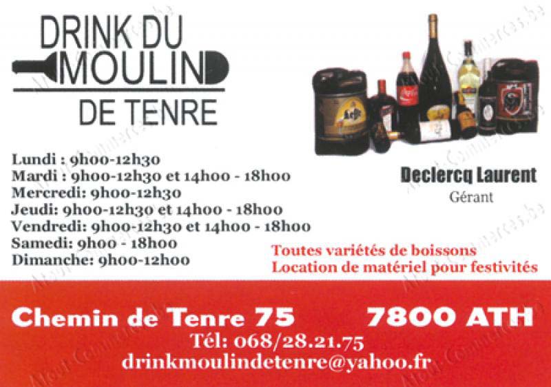 Drink du Moulin de Tenre