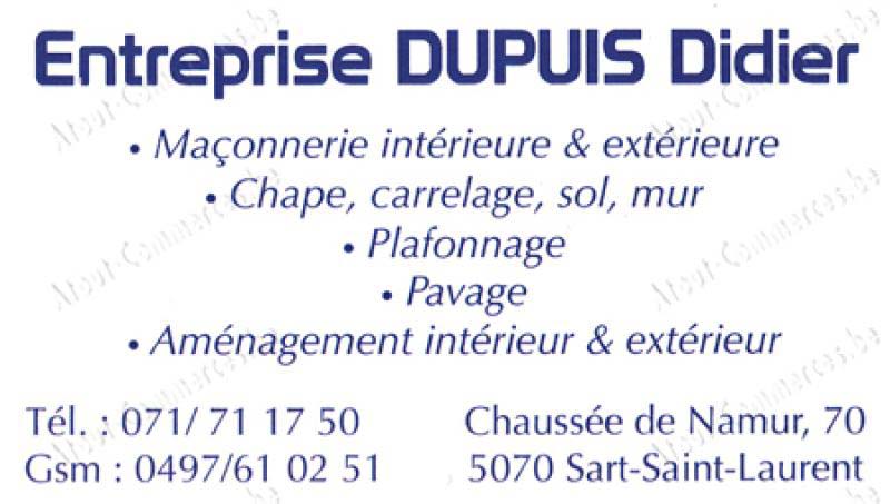 Dupuis Didier