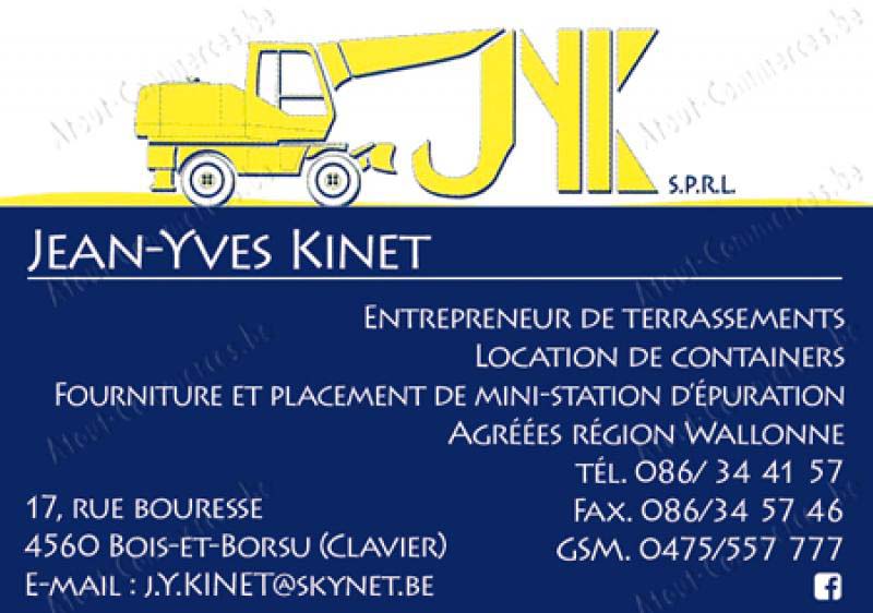 Entreprise Kinet J-Y Sprl