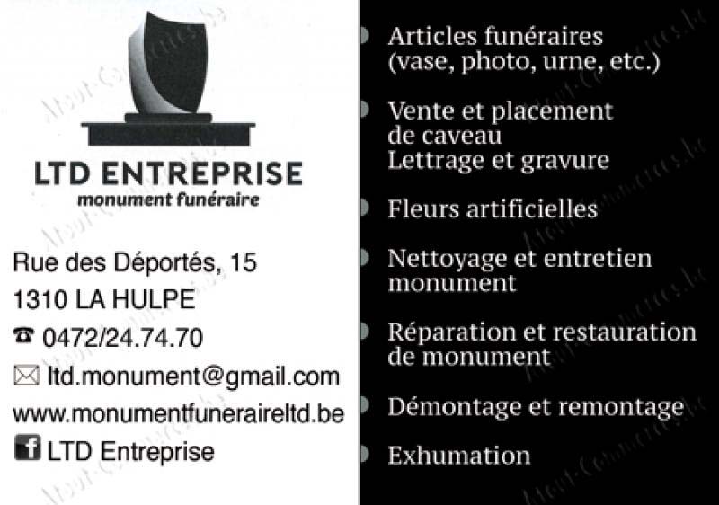 Entreprise LTD Sprl
