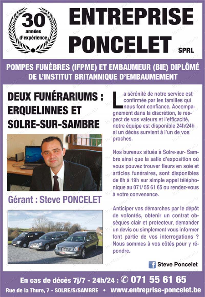 Entreprise Poncelet Sprl