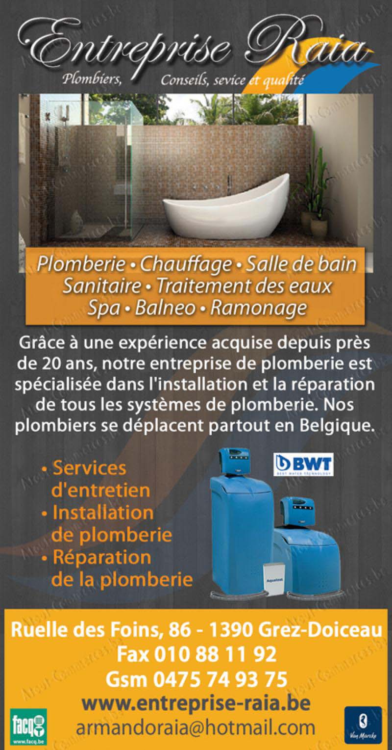 Entreprise Raia Sprl