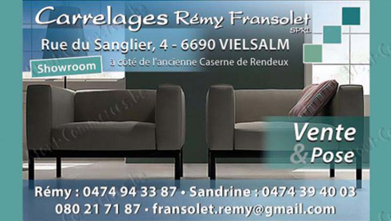 Fransolet Rémy carrelages sprl