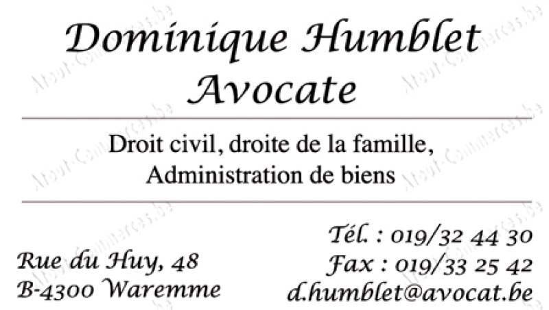 Humblet Dominique