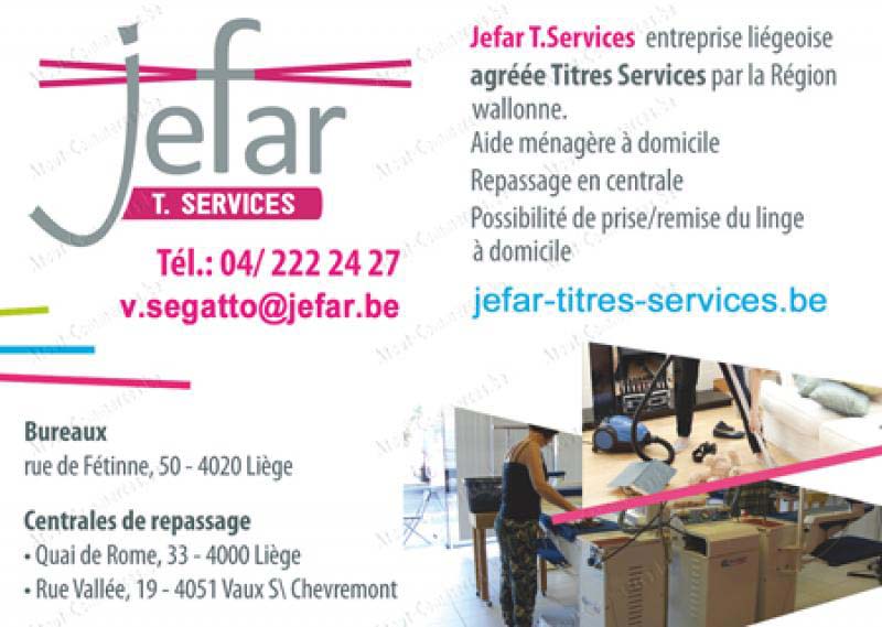 Jefar T Services Scrl