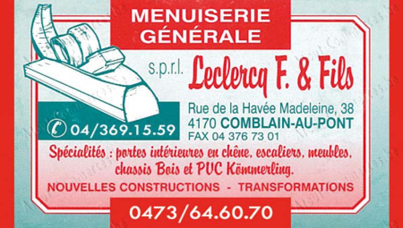 Leclercq F & Fils Sprl
