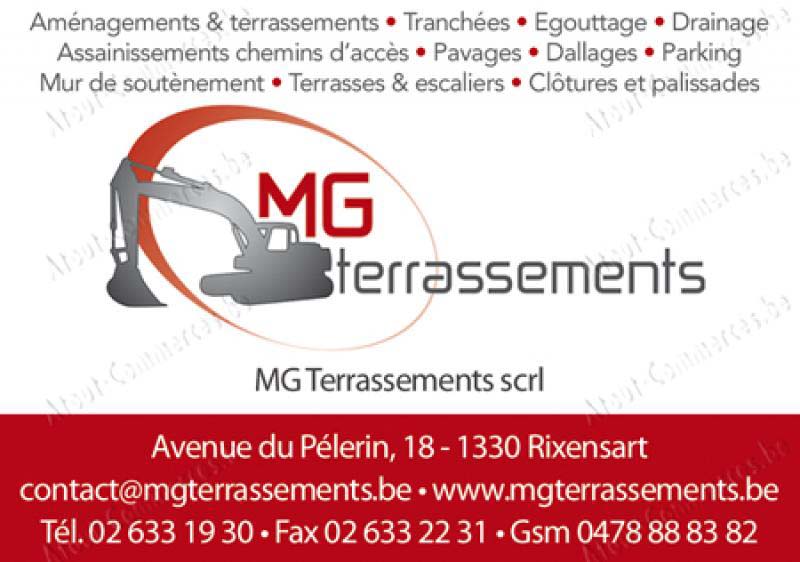 MG Terrassements Sprl