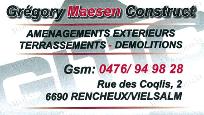 Maesen Grégory Construct