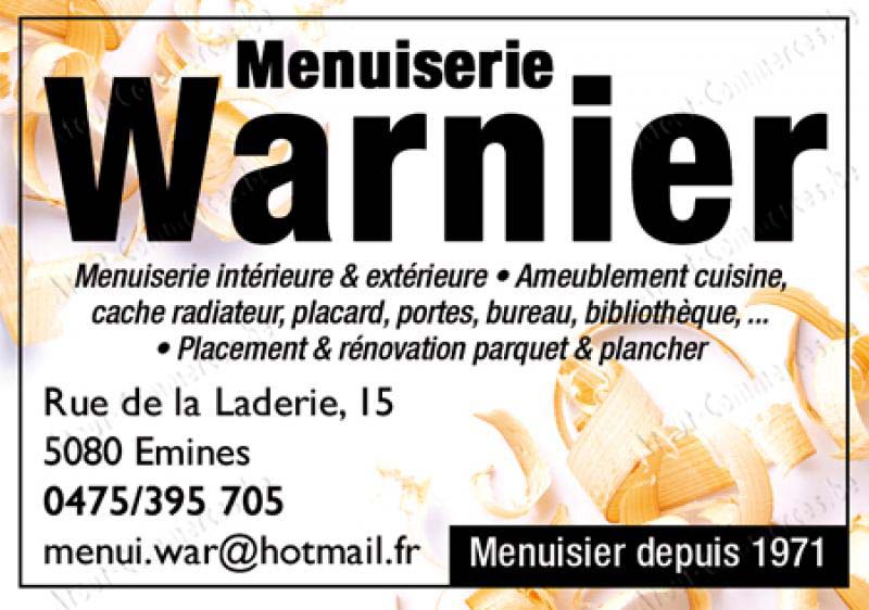Menuiserie Warnier Scs