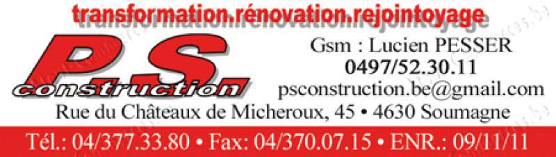P.S. Construction Sprl