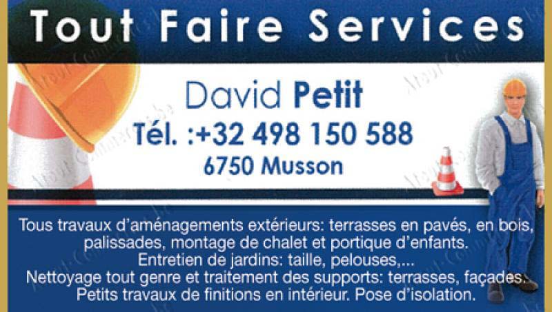 Petit David - Tout Faire Services