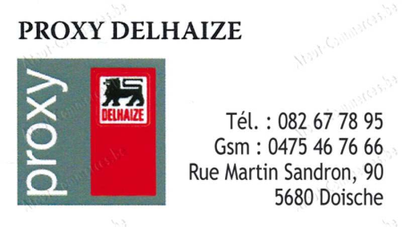 Proxy Delhaize